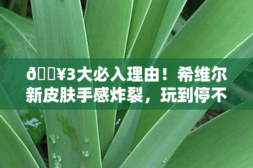 希维尔新皮肤手感炸裂图片