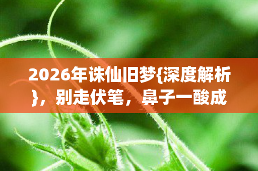 2026年诛仙旧梦图片