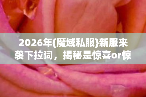 揭秘是惊喜or惊吓图片