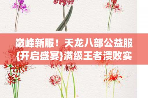 巅峰新服!天龙八部公益服{开启盛宴}满级王者溃败实录 巅峰新服!天龙八部公益服{开启盛宴}满级王者溃败实录