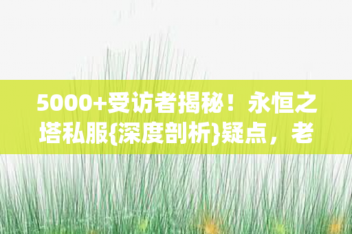 永恒之塔私服图片