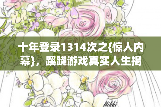 十年登录1314次之图片