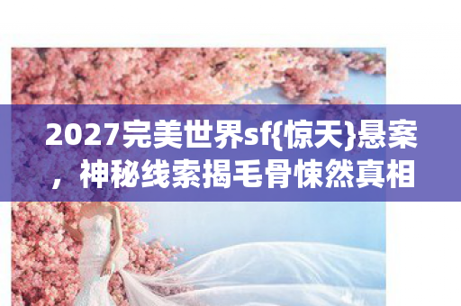 神秘线索揭毛骨悚然真相图片