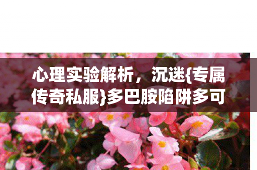 心理实验解析,沉迷{专属传奇私服}多巴胺陷阱多可怕 心理实验解析,沉迷{专属传奇私服}多巴胺陷阱多可怕