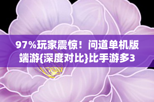 问道单机版端游图片
