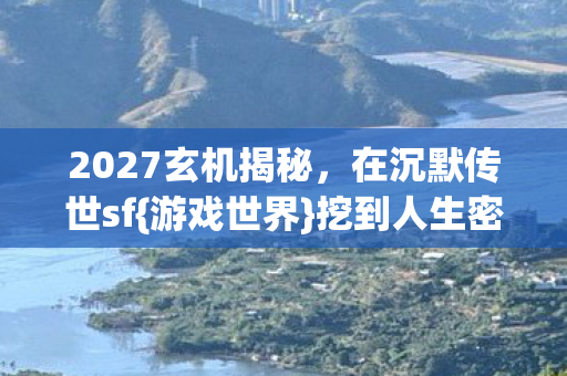 2027玄机揭秘图片