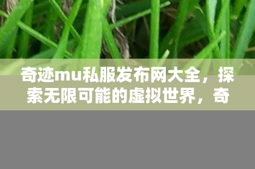 奇迹mu私服发布网大全,探索无限可能的虚拟世界,奇迹MU私服发布网大全,探索无限可能的虚拟世界 奇迹mu私服发布网大全,探索无限可能的虚拟世界,奇迹MU私服发布网大全,探索无限可能的虚拟世界