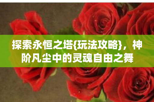 神阶凡尘中的灵魂自由之舞图片