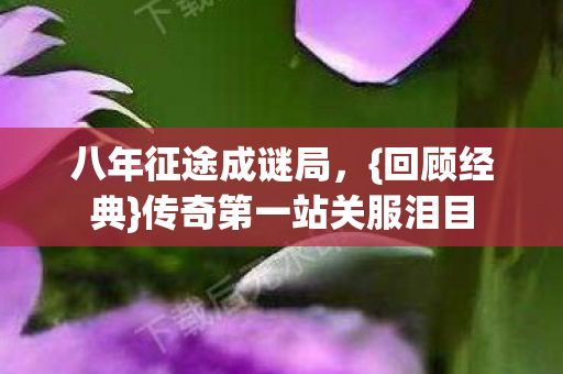 八年征途成谜局,{回顾经典}传奇第一站关服泪目 八年征途成谜局,{回顾经典}传奇第一站关服泪目