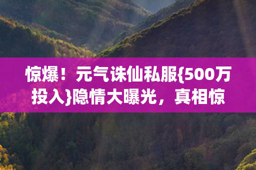 元气诛仙私服图片
