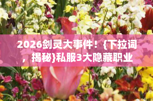 2026剑灵大事件图片