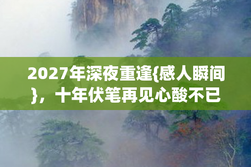 2027年深夜重逢{感人瞬间},十年伏笔再见心酸不已 2027年深夜重逢{感人瞬间},十年伏笔再见心酸不已