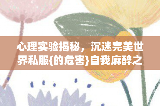 沉迷完美世界私服图片