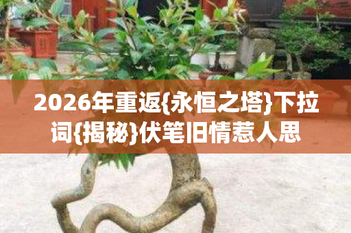 2026年重返图片