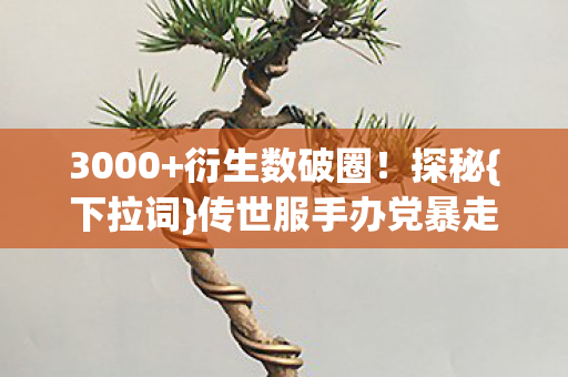 传世服手办党暴走彩蛋图片