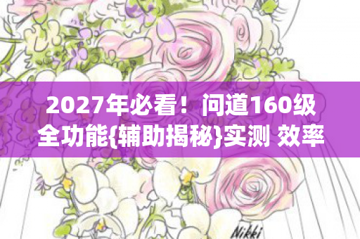 问道160级全功能图片