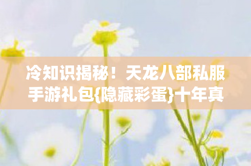 天龙八部私服手游礼包图片