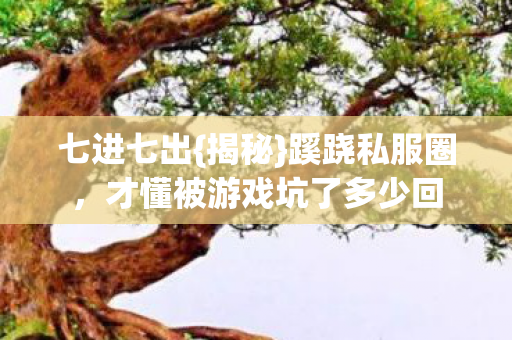 才懂被游戏坑了多少回图片