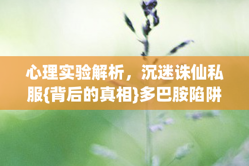 心理实验解析图片