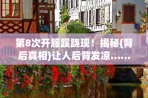 第8次开服蹊跷现图片
