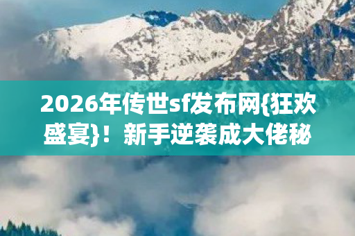 2026年传世sf发布网图片