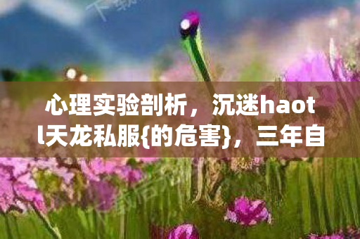 心理实验剖析,沉迷haotl天龙私服{的危害},三年自我囚禁 心理实验剖析,沉迷haotl天龙私服{的危害},三年自我囚禁