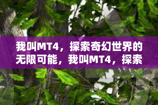 我叫MT4,探索奇幻世界的无限可能,我叫MT4,探索奇幻世界的无限可能 我叫MT4,探索奇幻世界的无限可能,我叫MT4,探索奇幻世界的无限可能