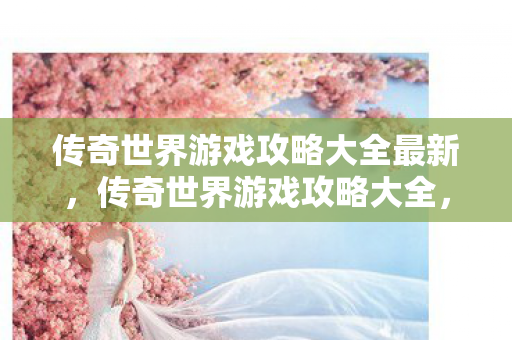 传奇世界游戏攻略大全最新图片