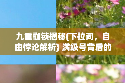 满级号背后的真相图片