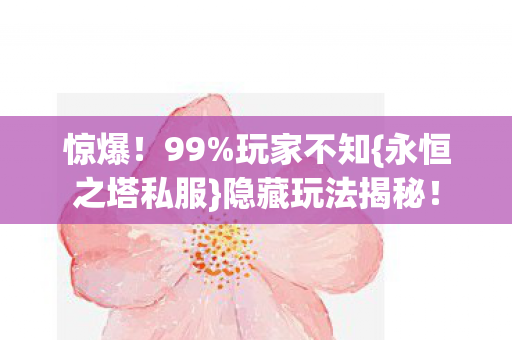 永恒之塔私服图片