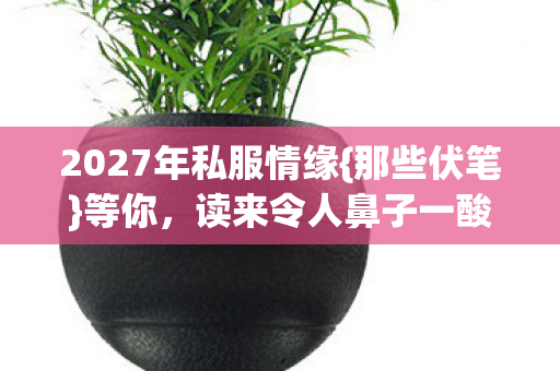 2027年私服情缘图片