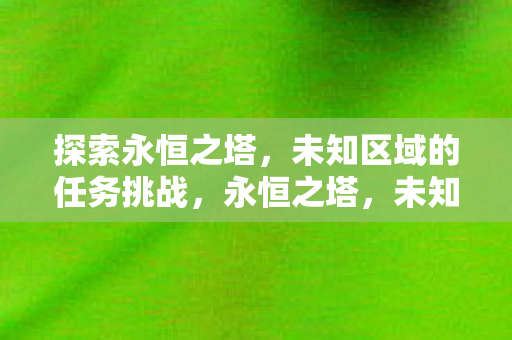 探索永恒之塔,未知区域的任务挑战,永恒之塔,未知区域的任务挑战 探索永恒之塔,未知区域的任务挑战,永恒之塔,未知区域的任务挑战