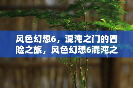 风色幻想6混沌之门的冒险之旅开启图片