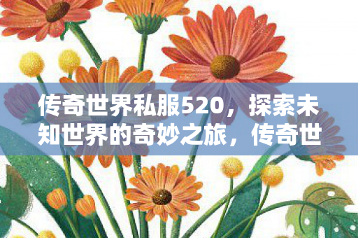 传奇世界私服520，探索未知世界的奇妙之旅，传奇世界私服520，开启探索未知世界的奇妙之旅