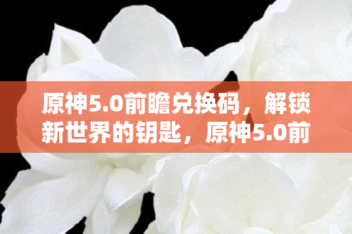 原神5.0前瞻兑换码,解锁新世界的钥匙,原神5.0前瞻,解锁新世界的兑换码 原神5.0前瞻兑换码,解锁新世界的钥匙,原神5.0前瞻,解锁新世界的兑换码