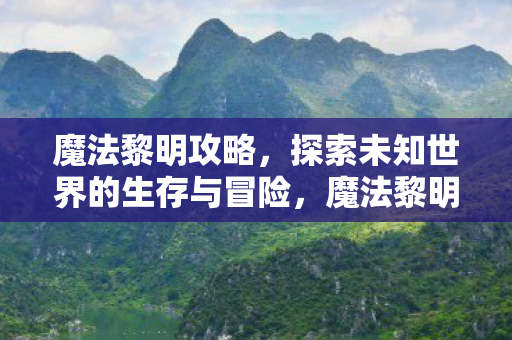 魔法黎明攻略，探索未知世界的生存与冒险，魔法黎明生存冒险攻略，探索未知世界的生存与冒险