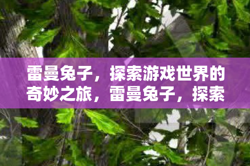 雷曼兔子,探索游戏世界的奇妙之旅,雷曼兔子,探索游戏世界的奇妙之旅 雷曼兔子,探索游戏世界的奇妙之旅,雷曼兔子,探索游戏世界的奇妙之旅