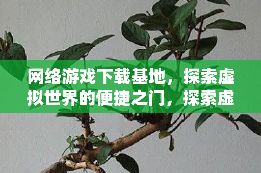 网络游戏下载基地，探索虚拟世界的便捷之门，探索虚拟世界，从网络游戏下载基地开始