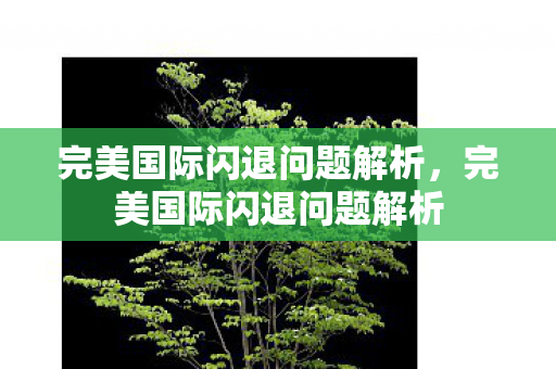 完美国际闪退问题解析,完美国际闪退问题解析 完美国际闪退问题解析,完美国际闪退问题解析
