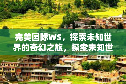 完美国际WS,探索未知世界的奇幻之旅,探索未知世界的奇幻之旅,完美国际WS 完美国际WS,探索未知世界的奇幻之旅,探索未知世界的奇幻之旅,完美国际WS