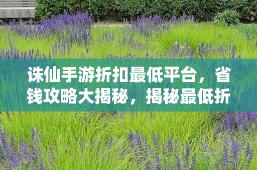 诛仙手游折扣最低平台,省钱攻略大揭秘,揭秘最低折扣诛仙手游平台,省钱攻略来袭! 诛仙手游折扣最低平台,省钱攻略大揭秘,揭秘最低折扣诛仙手游平台,省钱攻略来袭!