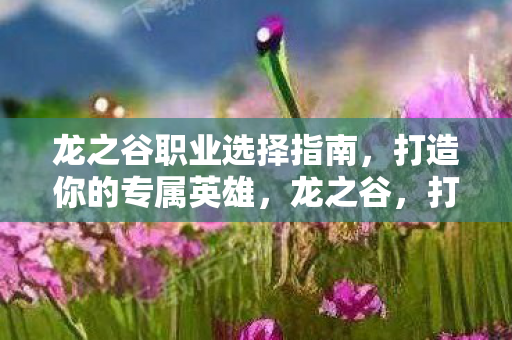 龙之谷职业选择指南,打造你的专属英雄,龙之谷,打造专属英雄的职业选择指南 龙之谷职业选择指南,打造你的专属英雄,龙之谷,打造专属英雄的职业选择指南