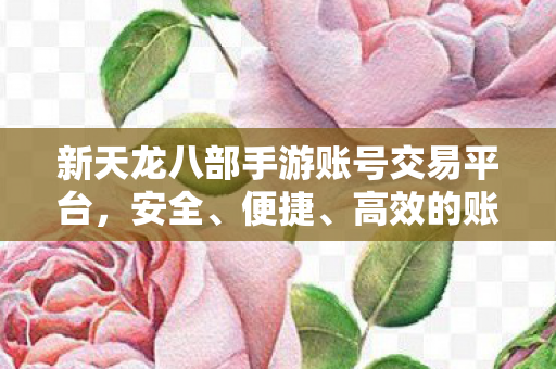 新天龙八部手游账号交易平台,安全、便捷、高效的账号交易新选择,新天龙八部手游账号交易平台,安全、便捷、高效的选择 新天龙八部手游账号交易平台,安全、便捷、高效的账号交易新选择,新天龙八部手游账号交易平台,安全、便捷、高效的选择