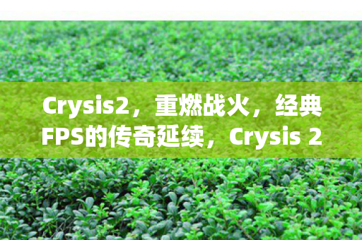 Crysis2，重燃战火，经典FPS的传奇延续，Crysis 2，重燃战火，经典FPS传奇再续
