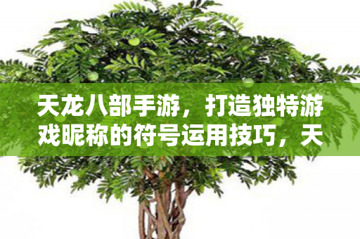 天龙八部手游,打造独特游戏昵称的符号运用技巧,天龙八部手游昵称符号运用技巧,打造独特游戏昵称 天龙八部手游,打造独特游戏昵称的符号运用技巧,天龙八部手游昵称符号运用技巧,打造独特游戏昵称