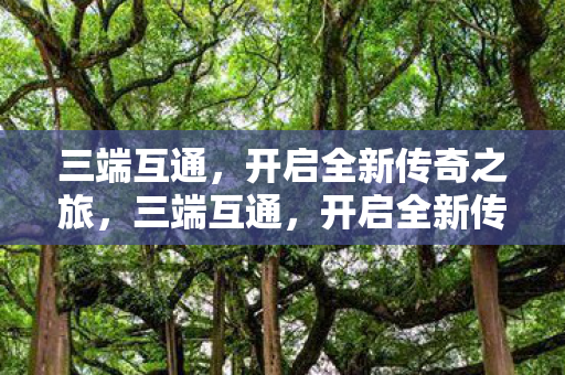 三端互通,开启全新传奇之旅,三端互通,开启全新传奇之旅 三端互通,开启全新传奇之旅,三端互通,开启全新传奇之旅