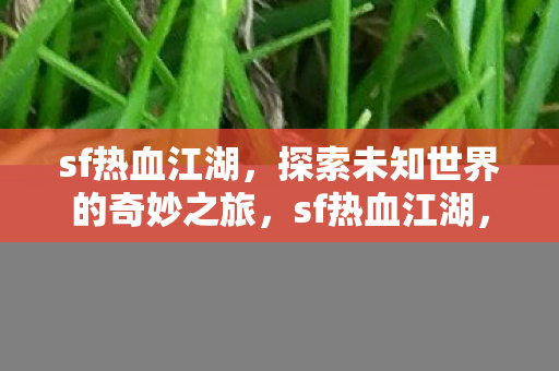 sf热血江湖,探索未知世界的奇妙之旅,sf热血江湖,探索未知世界的奇妙之旅 sf热血江湖,探索未知世界的奇妙之旅,sf热血江湖,探索未知世界的奇妙之旅
