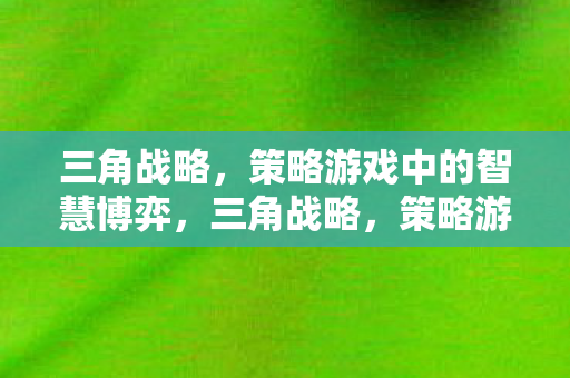 三角战略,策略游戏中的智慧博弈,三角战略,策略游戏中的智慧博弈 三角战略,策略游戏中的智慧博弈,三角战略,策略游戏中的智慧博弈