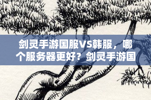 剑灵手游国服VS韩服,哪个服务器更好?剑灵手游国服与韩服对比,哪个服务器更优秀? 剑灵手游国服VS韩服,哪个服务器更好?剑灵手游国服与韩服对比,哪个服务器更优秀?