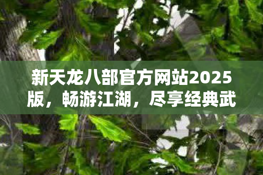 新天龙八部官方网站2025版图片